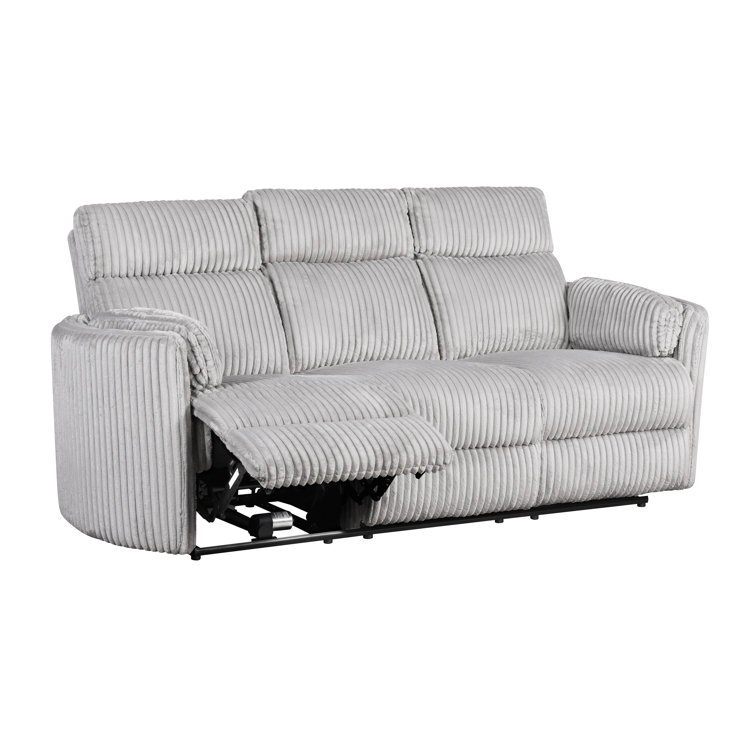 Baron chenille glider online reclining chair